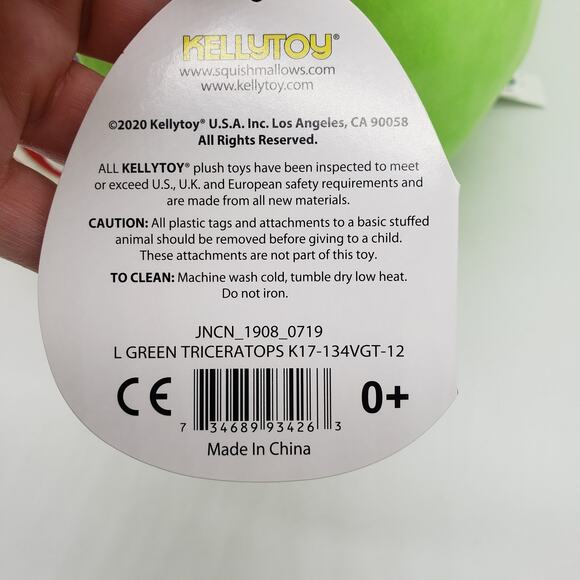 Squishmallows Tristan Dinosaur Soft Cuddle Valentines Day Edition 12" With Tag - Picture 4 of 8